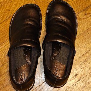 BOC leather clogs